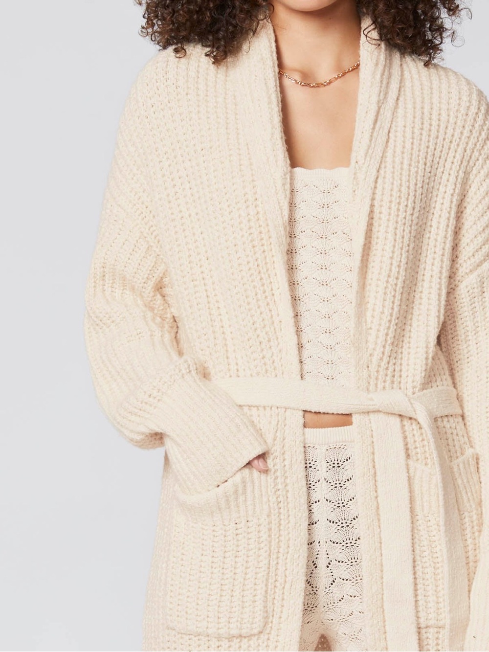 Florence By Mills Blanket Soft Maxi Cardi